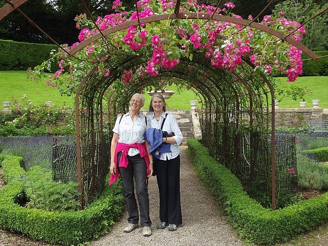At Tyntesfield with Maggie